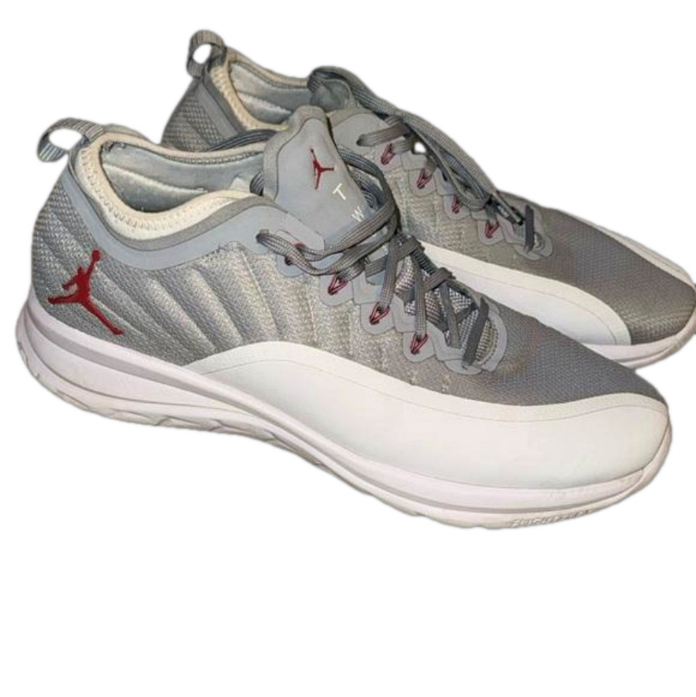 The Air Jordan 12 Trainer Prime Wolf Grey Men’s Sneakers Size 11